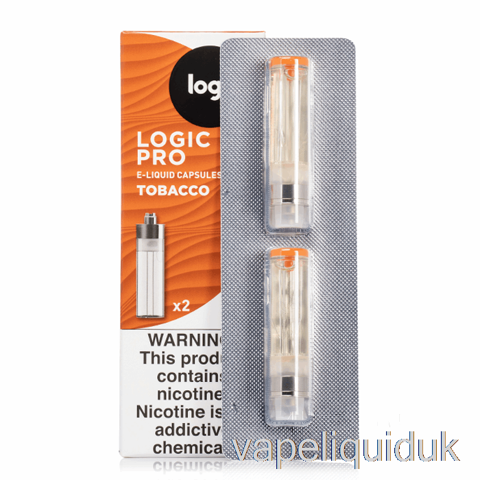 Logic Pro Refill Capsules Tobacco Vape Juice